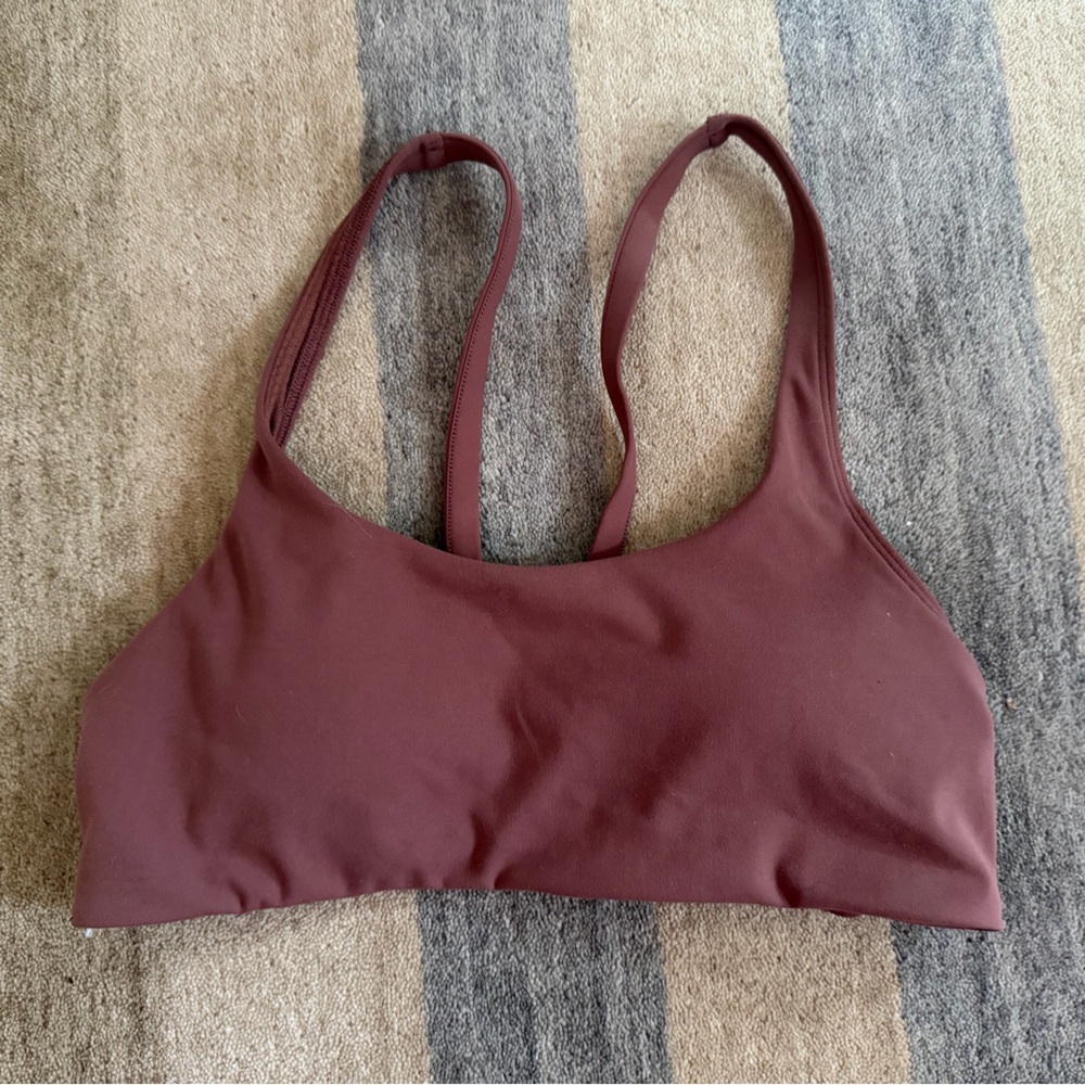 Vuori Maroon Bralette